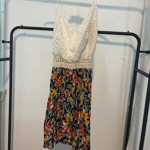 Floral Rue Plus Dress